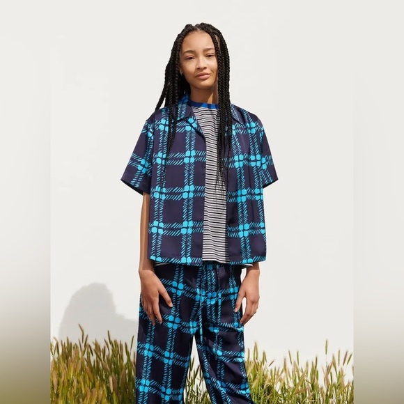 Uniqlo Marni Collaboration Oversized Open Collar Shirt and pants set - Picture 1 of 15